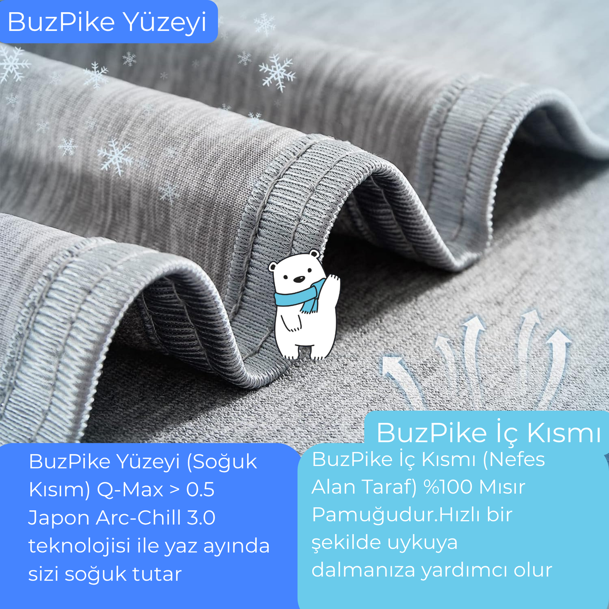 BuzPike | Soğutucu Yazlık Pike